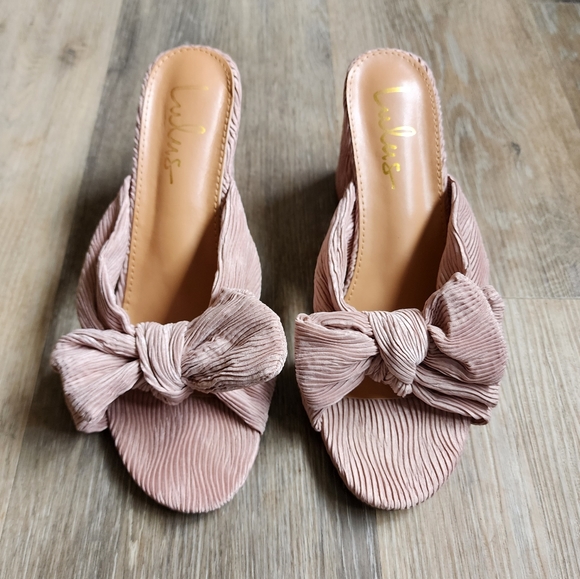 Lulus Shoes - LULUS BOW KNOTTED SANDALS